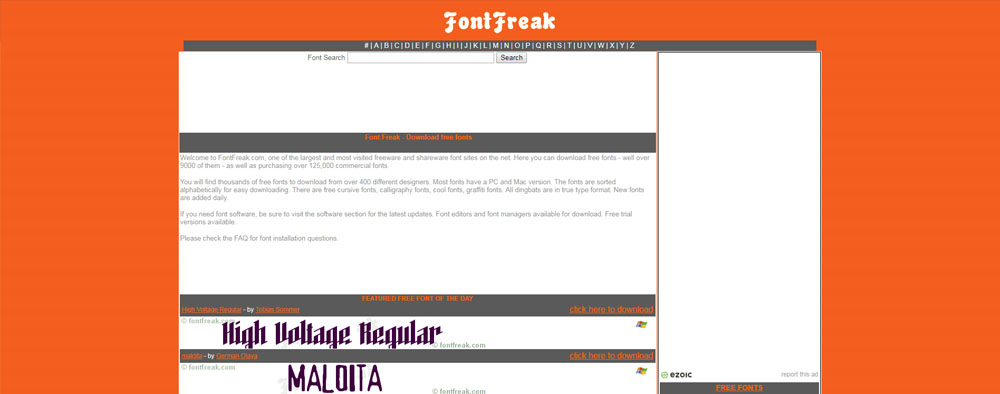 好看的英文字體收藏，再也不怕設(shè)計(jì)英文網(wǎng)站了！ 英文字體網(wǎng)站