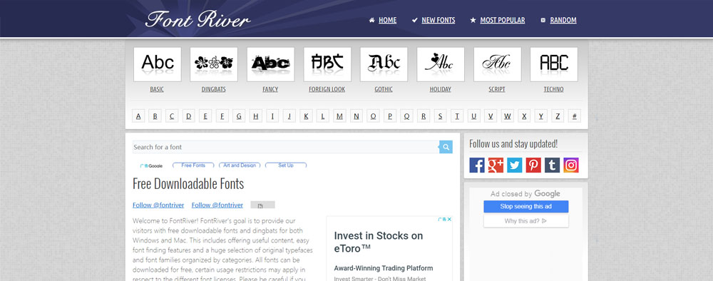 好看的英文字體收藏，再也不怕設(shè)計(jì)英文網(wǎng)站了！ 英文字體網(wǎng)站